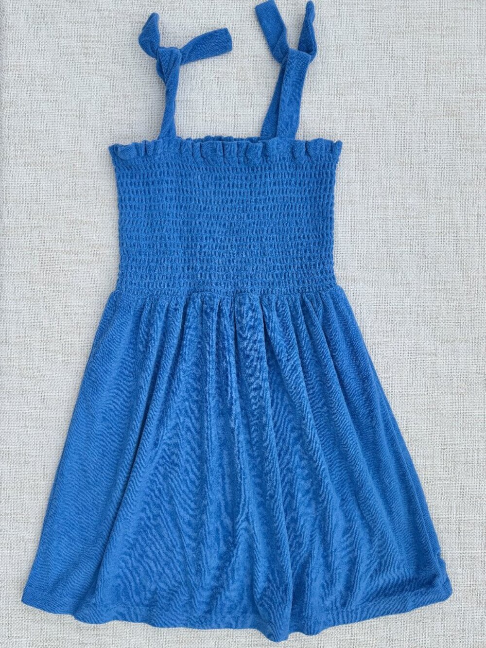crewcuts kid's terry sun dress size 10